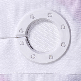 Шторка для ванной WASSERKRAFT Lossa 200х200см мультицвет