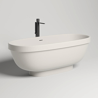 Ванна каменная SALINI GRECA 103121MRF S-Stone матовая 180х80см отдельностоящая