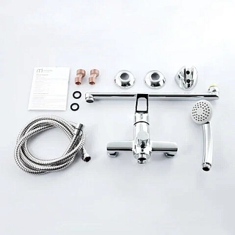 Смеситель для ванны MILARDO Amur AMUSBLCM10 хром глянец