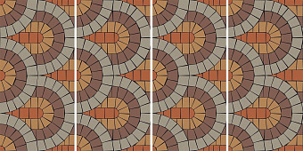 Декор ABK Wide and Style PF60005566 D+ Cp Pave Brown 240х120см 11,52кв.м.