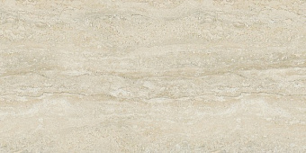 Полированный керамогранит BERYOZA CERAMICA Травертин 279597 кремовый 30х60см 1,62кв.м.