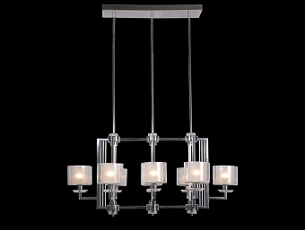 Светильник подвесной Newport 4400 4408/S chrome 65Вт E14