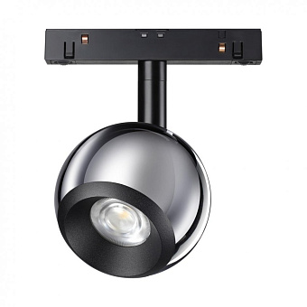 Трековый светильник Novotech SHINO 358395 10Вт LED хром для однофазного трека