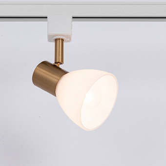 Трековый светильник Arte Lamp FALENA A3117PL-1WH 40Вт E14 белый для однофазного трека
