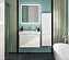 Пенал подвесной KERAMA MARAZZI Buongiorno Plus BGP.130Lh.WHT 28х36,5х126,5см белый глянцевый/дуб кантри