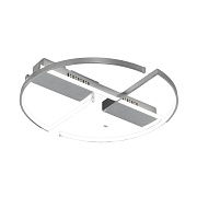 Светильник потолочный Eurosvet Griff 90233/2 хром 120Вт LED