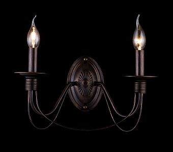 Светильник настенный Freya Velia FR2046-WL-02-BR 60Вт E14