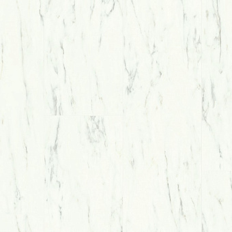 Виниловый ламинат Quick-Step Мрамор каррарский белый AMGP40136 1305х327х2,5мм 32 класс 3,84кв.м