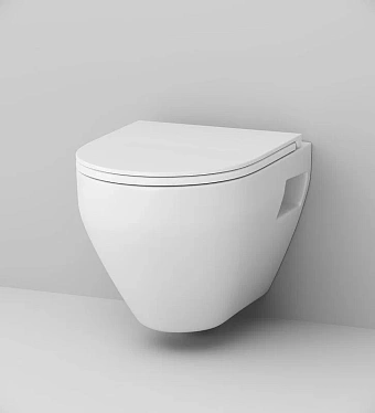 Сиденье для унитаза AM-PM C707857WH с микролифтом