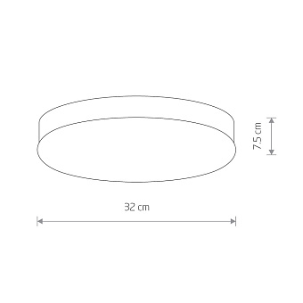 Светильник потолочный Nowodvorski Kasai 7952 80Вт