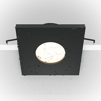 Светильник точечный встраиваемый Maytoni Stark DL083-01-GU10-SQ-B 50Вт GU10