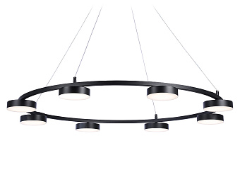 Люстра подвесная Ambrella COMFORT LineTech FL51763 67Вт 9 лампочек LED