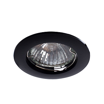 Светильник точечный встраиваемый Arte Lamp Basic A2103PL-1BK 50Вт GU10