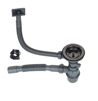 Мойка кухонная MELANA ProfLine D6045HB 60х45см графит