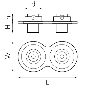 Светильник точечный встраиваемый Lightstar Intero i626164 14Вт LED