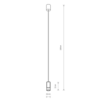 Светильник подвесной Nowodvorski Cylinder S 7866 10Вт GU10