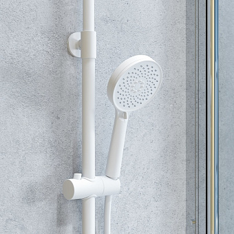 Смеситель для ванны IDDIS Shelfy SHEWTBTi06 белый матовый