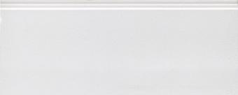 Бордюр KERAMA MARAZZI Магнолия FMF001R белый матовый обрезной 12х30см 0,036кв.м.
