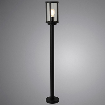 Светильник ландшафтный Arte Lamp TORONTO A1036PA-1BK 40Вт IP54 E27 чёрный