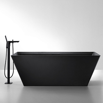 Ванна каменная Abber Berlin AM9912B 170х75см отдельностоящая