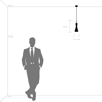 Светильник подвесной Lightstar Dumo 816016 40Вт E14