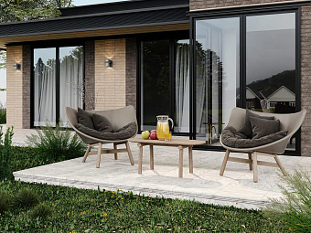 Матовый керамогранит KERAMA MARAZZI Терраса SG158500N противоскользящий коричневый 40,2х40,2см 1,62кв.м.