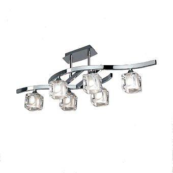 Люстра потолочная Mantra CUADRAX 0950 30Вт 6 лампочек G9