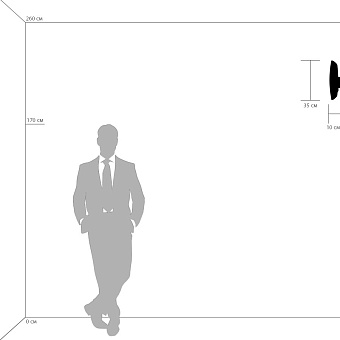 Бра Lightstar Dissimo 803600 40Вт E14