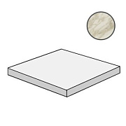 Плитка для ступеней Atlas Concord Италия Marvel Edge AFCY Royal Calacatta Scalino Angolare 33х33см 0,109кв.м. матовая