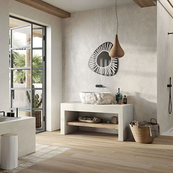 Матовый керамогранит ABK Poetry Wood PF60010058 Gold Nat Rett 120х20см 1,44кв.м.