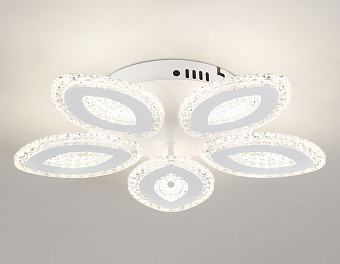 Люстра потолочная Ambrella ACRYLICA Original FA4015 76Вт 5 лампочек LED