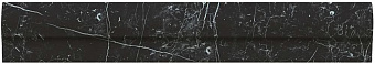 Бордюр Atlas Concord Италия MARVEL STONE LSLN Nero Marquina London 30,5х5см 0,153кв.м.