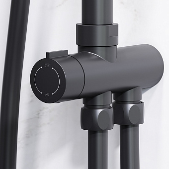 Душевая система AM-PM Gem F0790022 чёрный