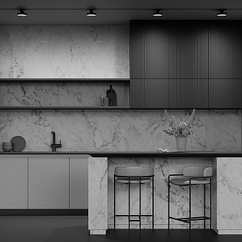 Трековый светильник Maytoni Zon TR043-1-12W4K-B 12Вт LED чёрный для однофазного трека