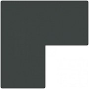 Матовый керамогранит WOW Elle Floor 121197 Graphite 18,5х18,5см 0,363кв.м.
