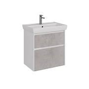 Тумба под раковину напольная LEMARK Combi LM03C70T-Beton 44х64,4х65см