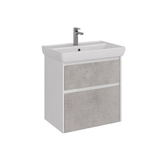 Тумба под раковину напольная LEMARK Combi LM03C70T-Beton 44х64,4х65см