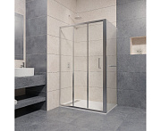 Угловое ограждение RGW Passage 060873190-011 PA-73-1 195х90см стекло прозрачное