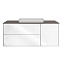Тумба под раковину подвесная KERAMA MARAZZI Plaza Modern PLB.M.120.3\WHT 48х117х51,1см