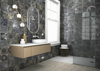 Декор MAINZU Ricordi Venezziani PT02995 RICORDI AZURRO 20х20см 1кв.м.
