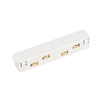 Коннектор магнитного трека Arlight 035805 белый