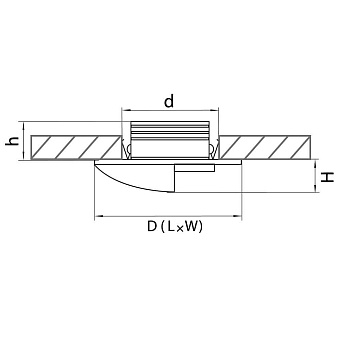 Подсветка ступеней Lightstar Lumina 212167 1Вт LED