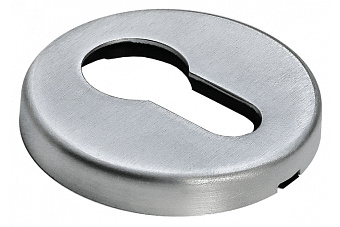 Накладка под цилиндр MORELLI LUXURY LUX-KH-R CSA матовый хром