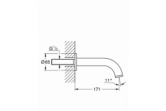 Излив GROHE 13139GL3