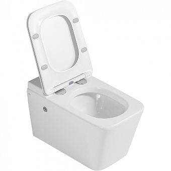 Унитаз подвесной Abber Rechteck AC1202P ободковый с микролифтом