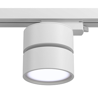 Трековый светильник Maytoni ONDA TR007-1-12W4K-W 12Вт LED белый для однофазного трека