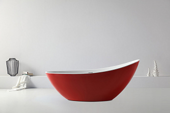 Ванна акриловая Abber AB9233R 184х79см отдельностоящая