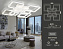 Люстра потолочная Ambrella ACRYLICA Original FA4423 150Вт 8 лампочек LED