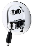 Смеситель для душа CAPRIGO ADRIA-UNO BLACK EDITION 02B-551-crm хром
