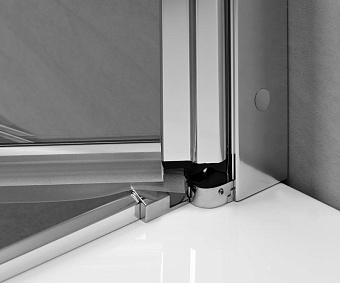 Дверь душевого угла RADAWAY Fuenta KDJ B door 100 right 202х100см стекло прозрачное